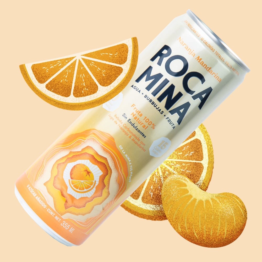 RocaMina Naranja Mandarina