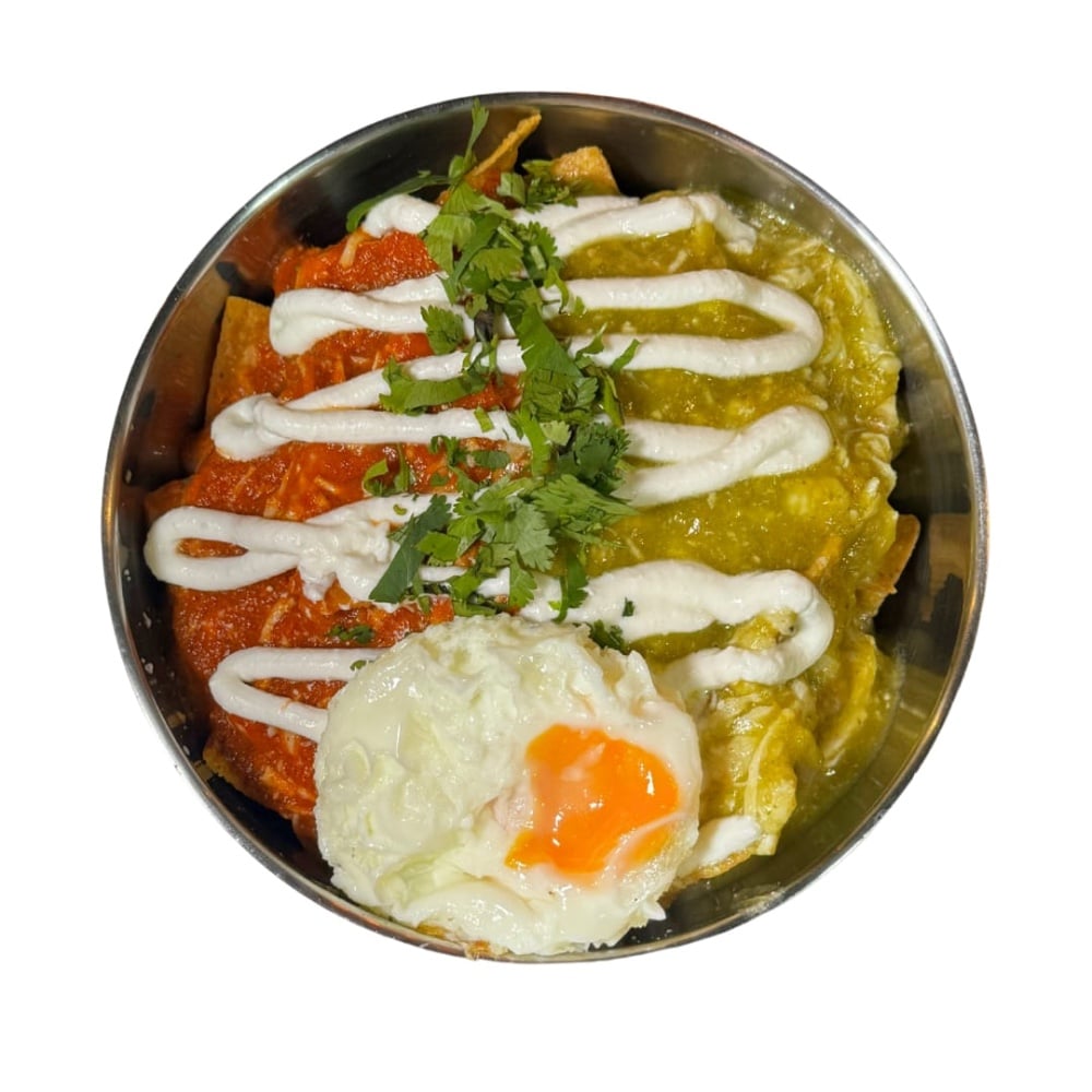 Chilaquiles Mixtos (Verde-Rojo) Etéreo