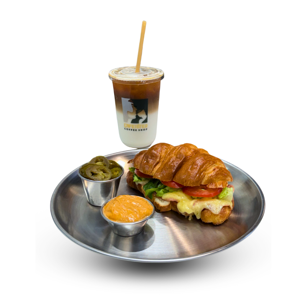 Combo Croissant Jamon y Queso