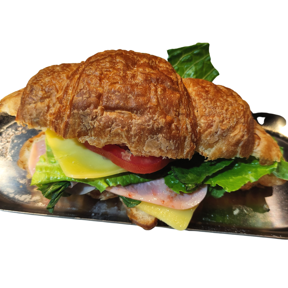 Croissant de queso y...