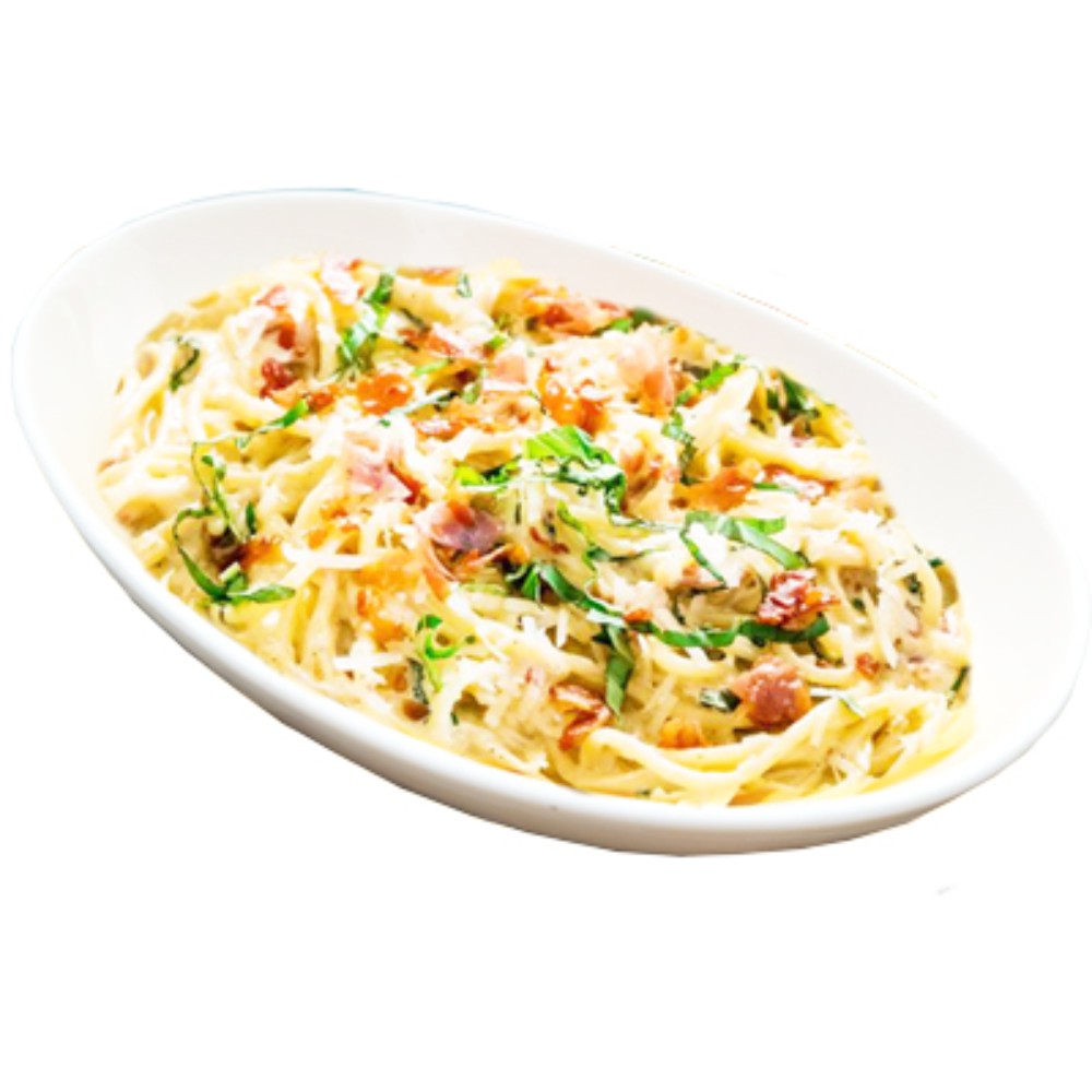 Creamy Bacon Spaghetti