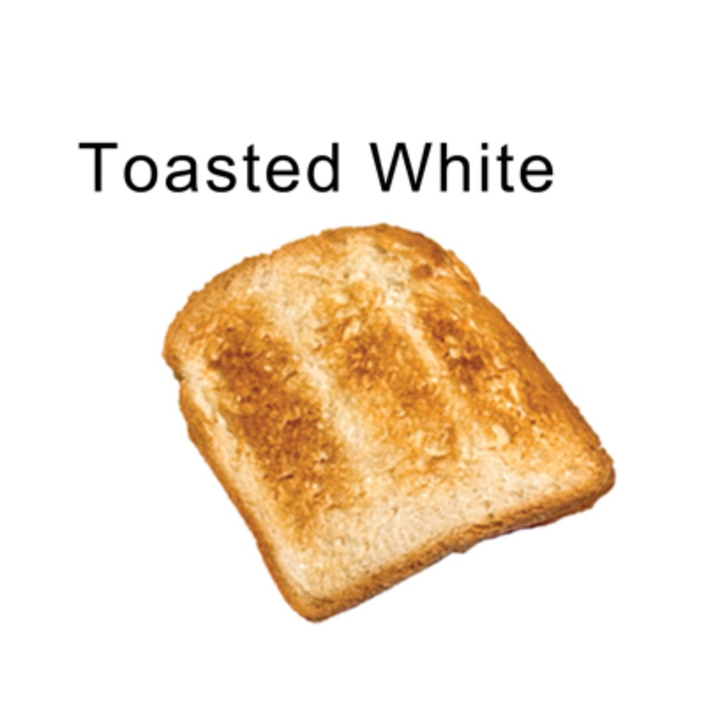 White toasted