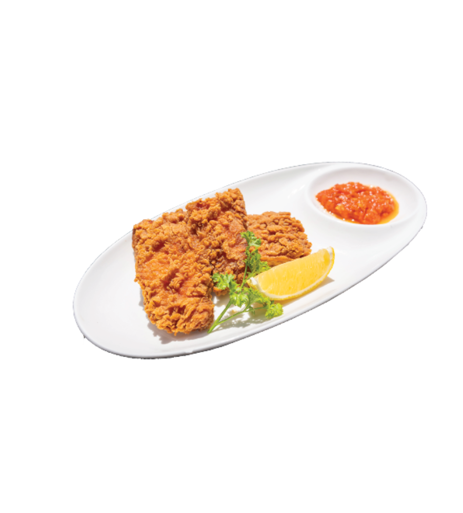 Flamin Hot Breaded Fish