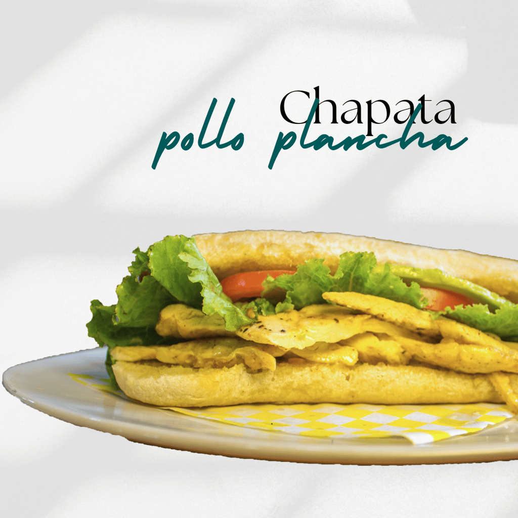 Chapata Pollo a la plancha