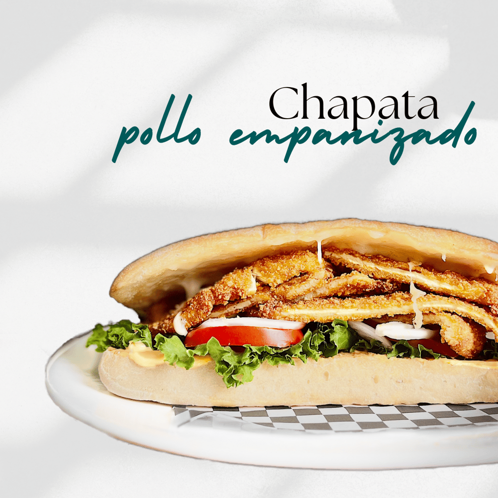 Chapata Pollo empanizado