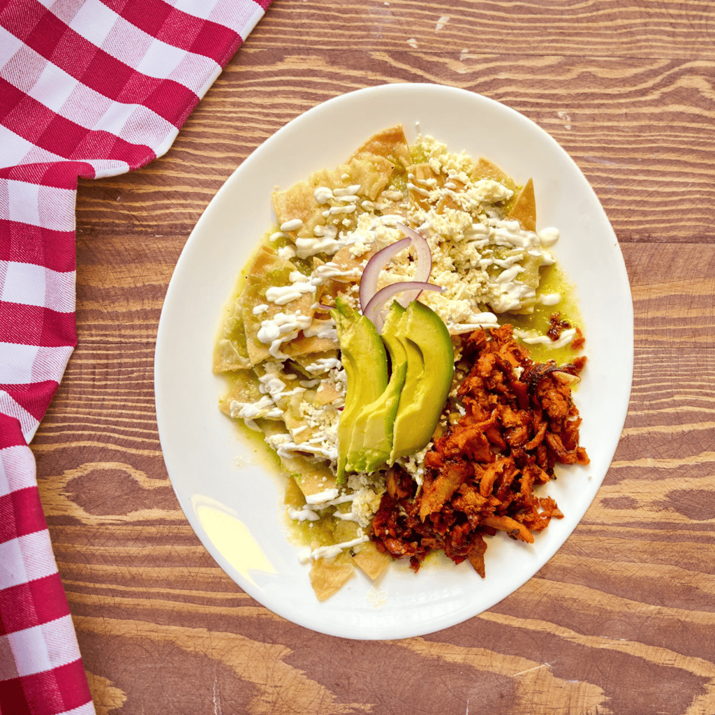 Chilaquiles al pastor