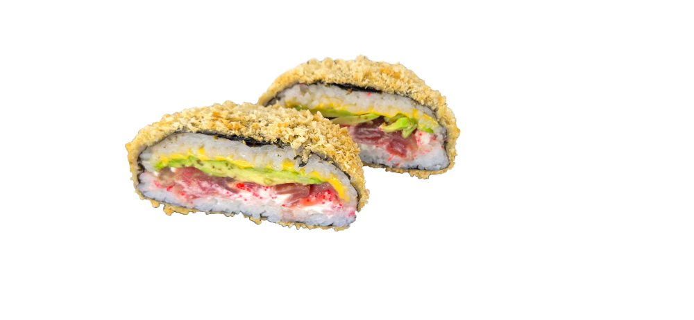 Суши бургер с тунцем
