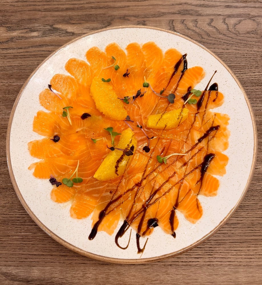 Карпаччо з лосося 