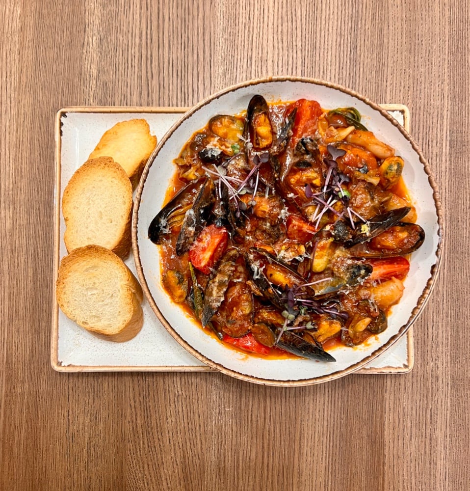 Соте з морепродуктів 