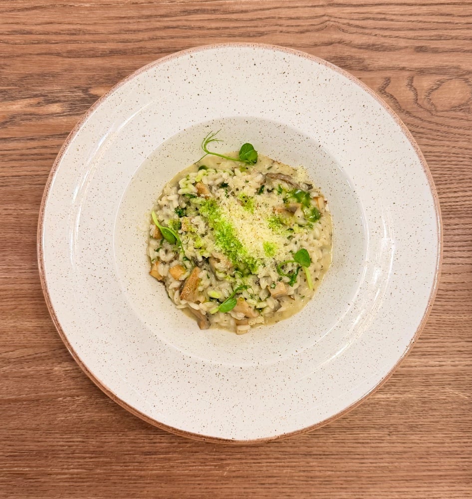 Трюфельне різотто з грибами