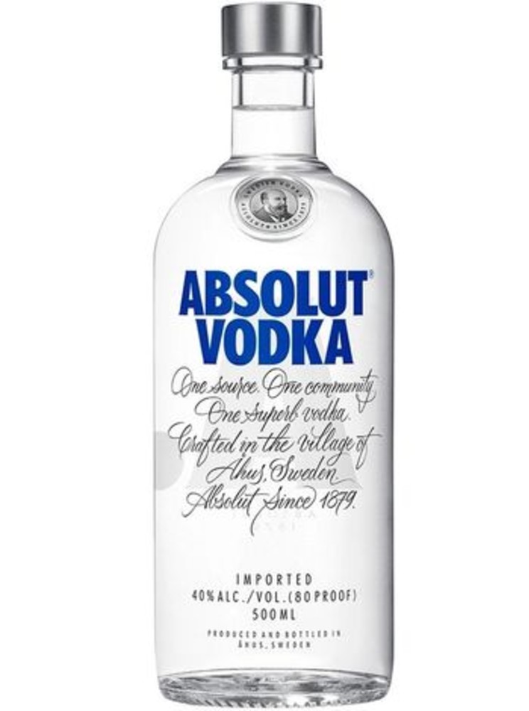Горілка Absolut 50 мл.
