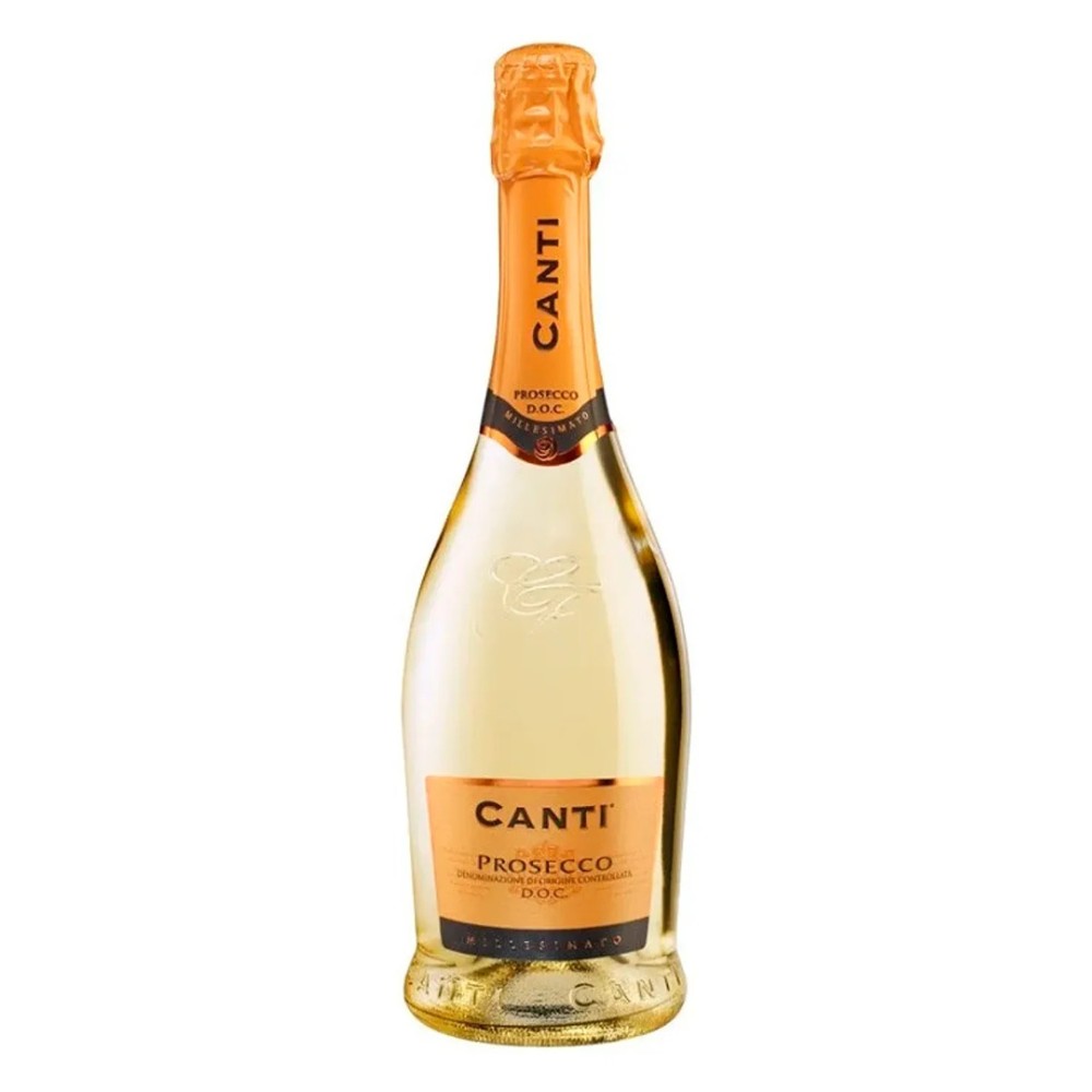 Вино ігристе Canti Prosecco Millesimato, екстра-сухе біле 0,75 л.