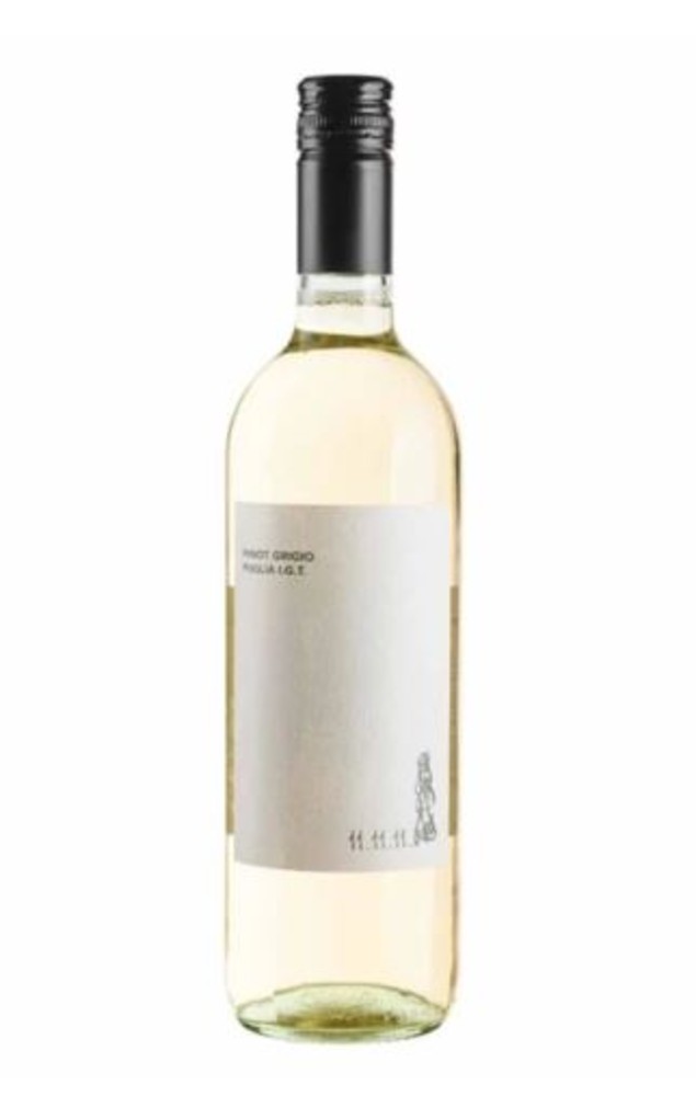 Вино Puglia IGT Pinot Grigio сухе біле 50 мл.