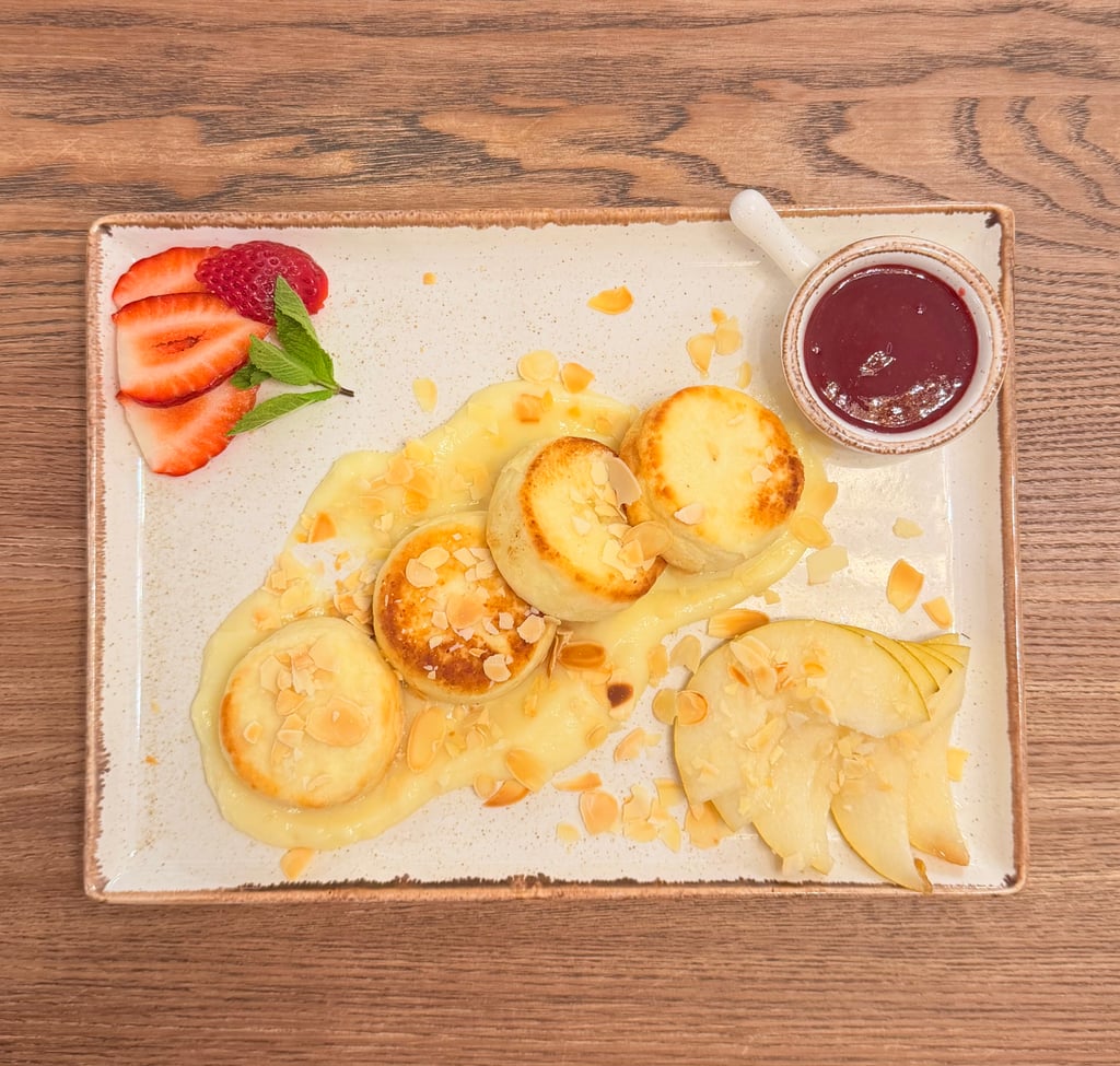 Сирники з заварним кремом