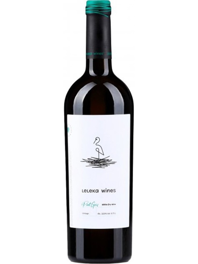 Вино Leleka Wines Pinot Gris біле сухе 50 мл.