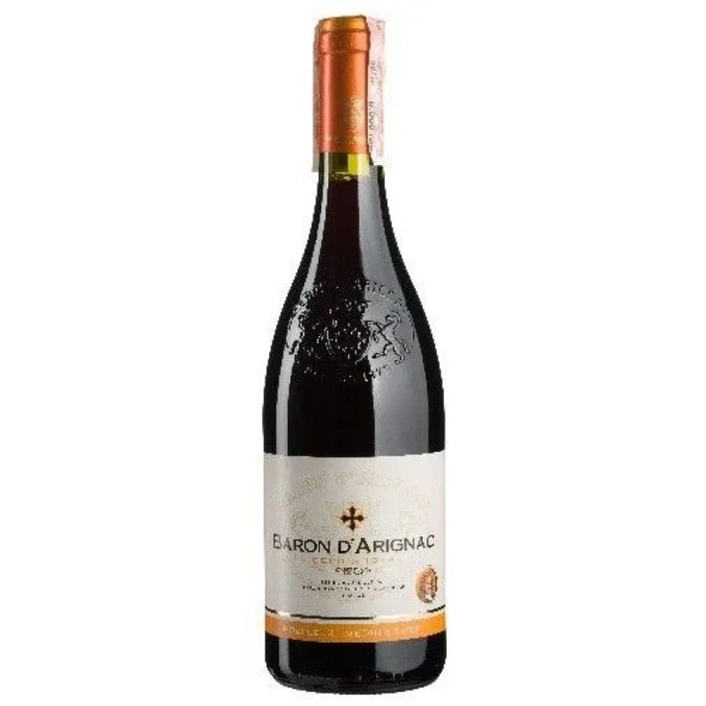 Вино Baron dArignac Rouge Medium Sweet червоне напівсолодке 50 мл.