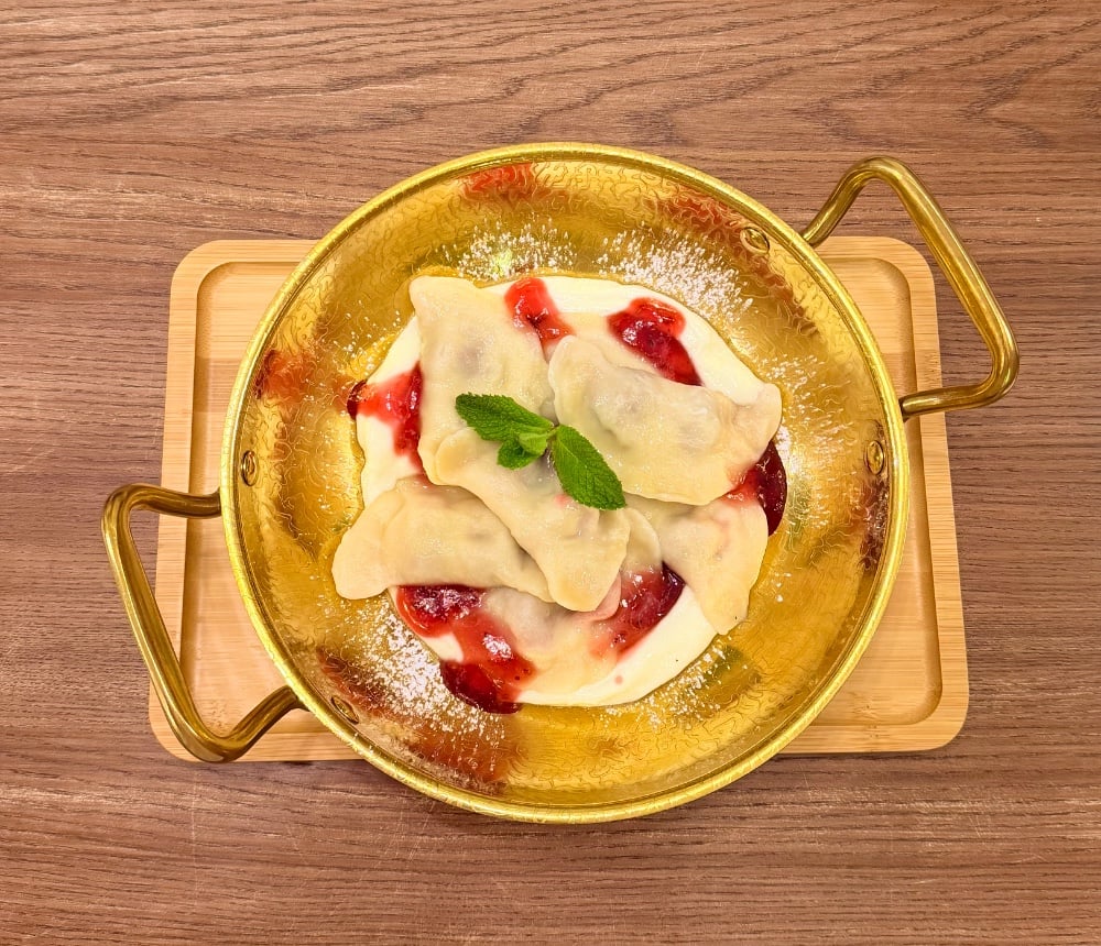 Вареники з вишнями