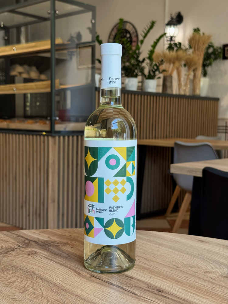 Вино виноградне  сухе біле "Father’s blend" 0,75 л
