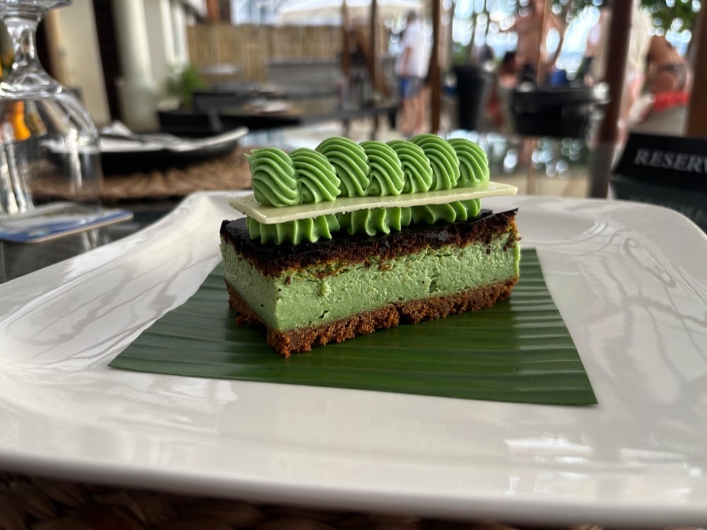 Matcha Burnt Cheesecake