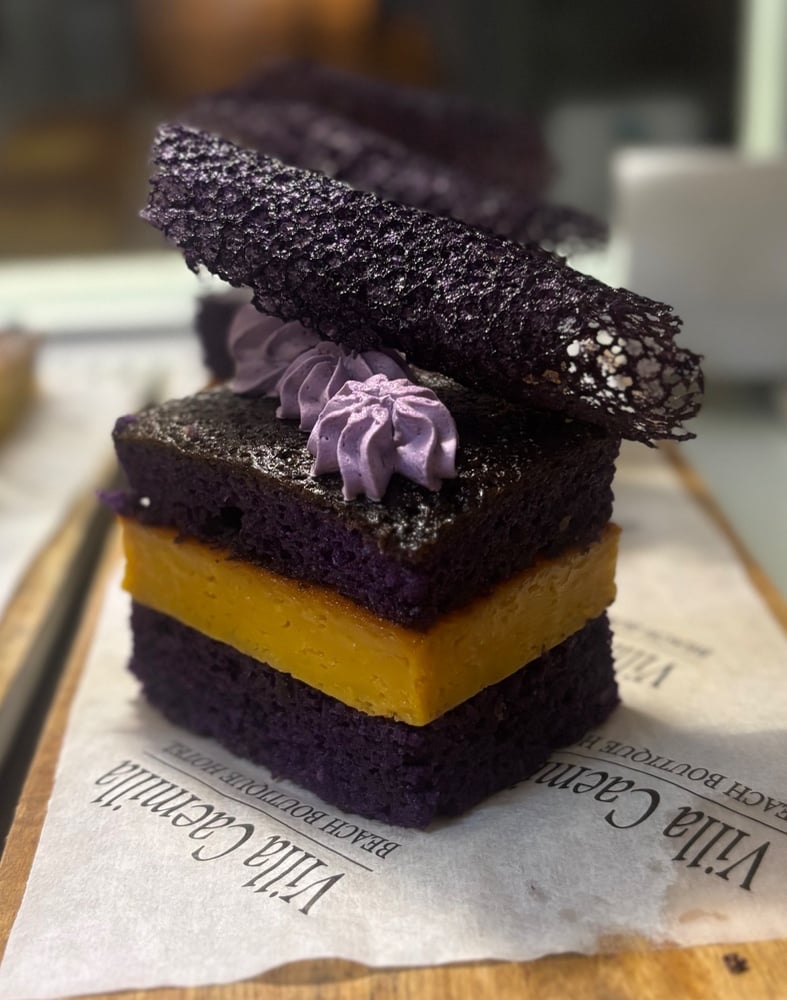 Homemade Ube Leche Flan