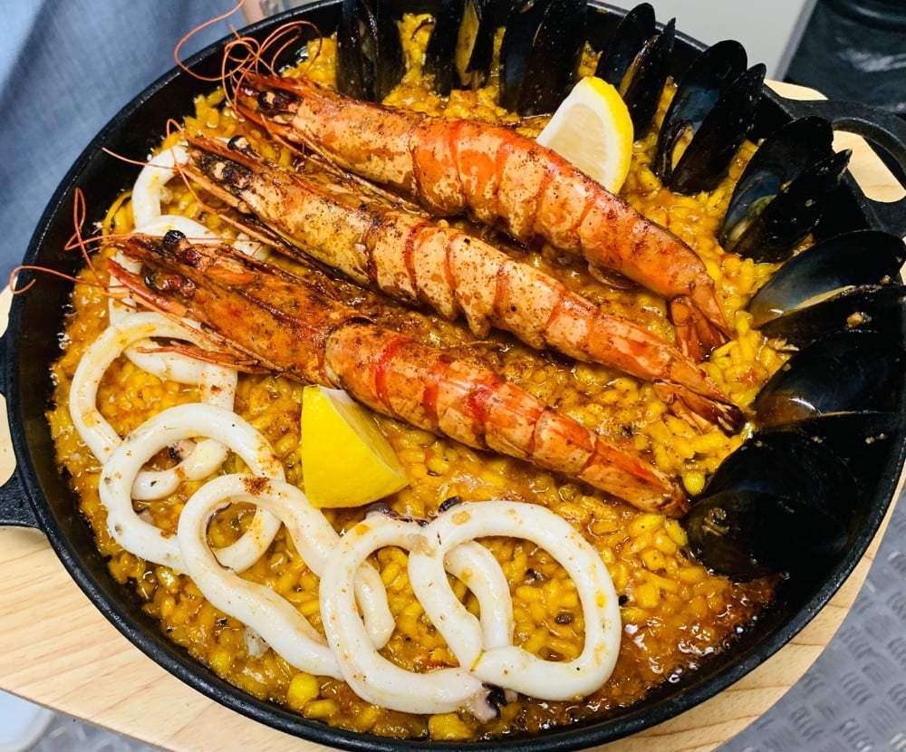 Seafood Paella