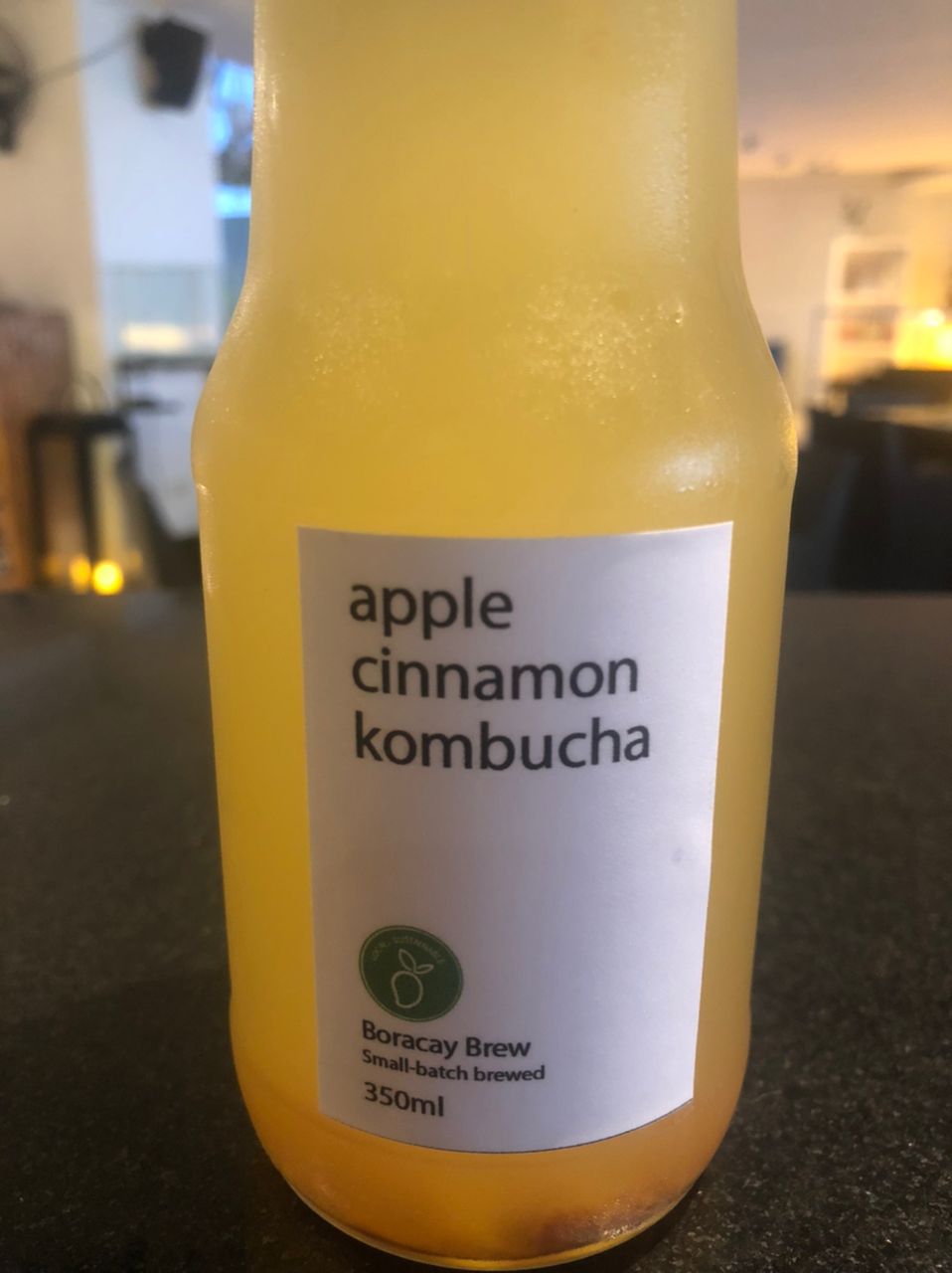 Apple Cinnamon Kombucha