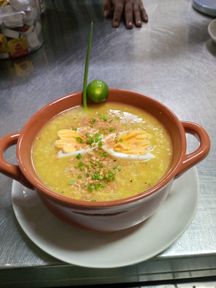 Chicken Arroz Caldo Breakfast