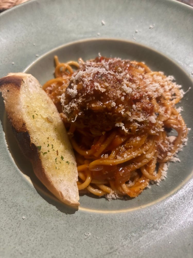 Saucey Smile Spaghetti
