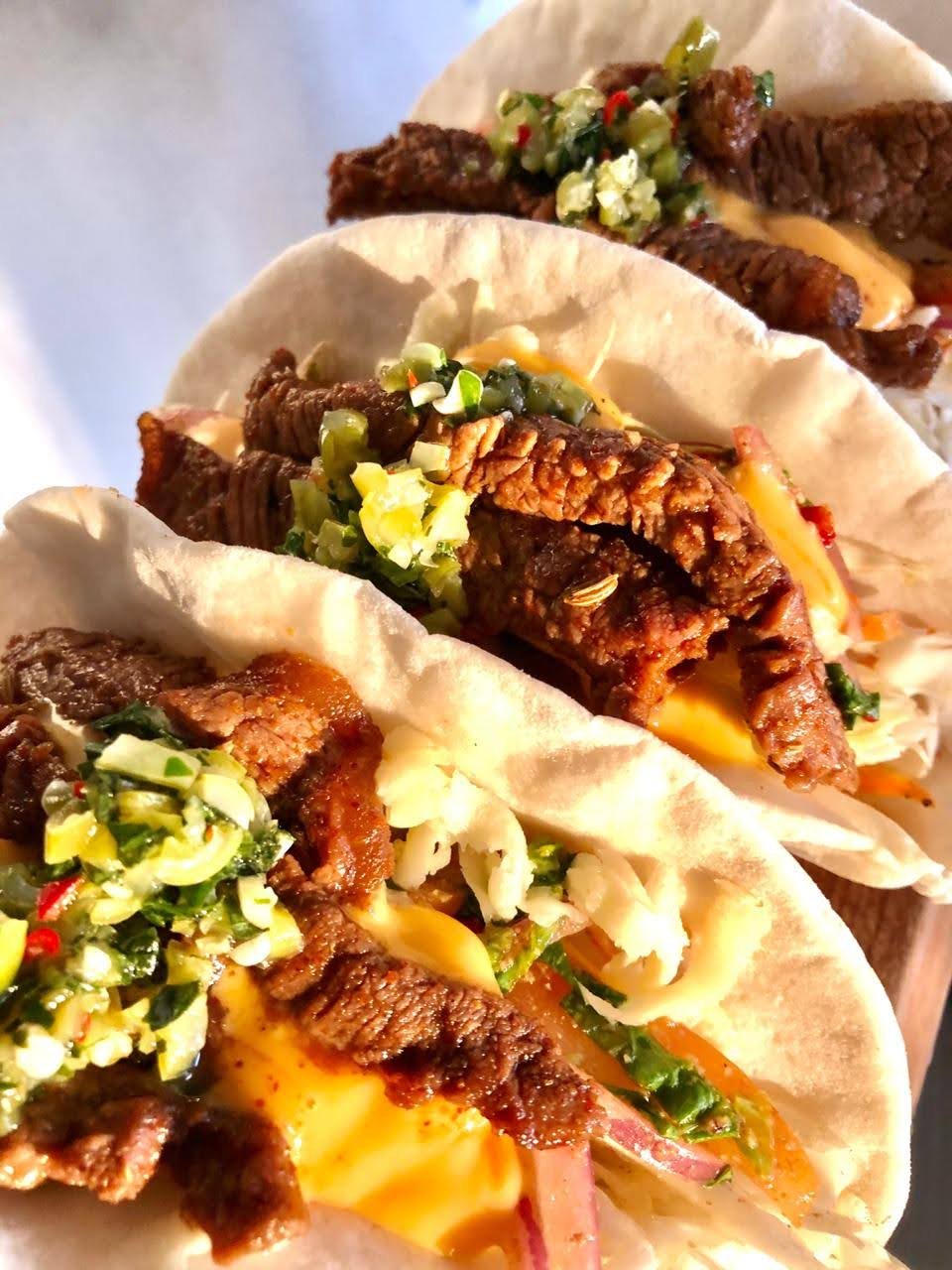 Beef Shawarma Tacos
