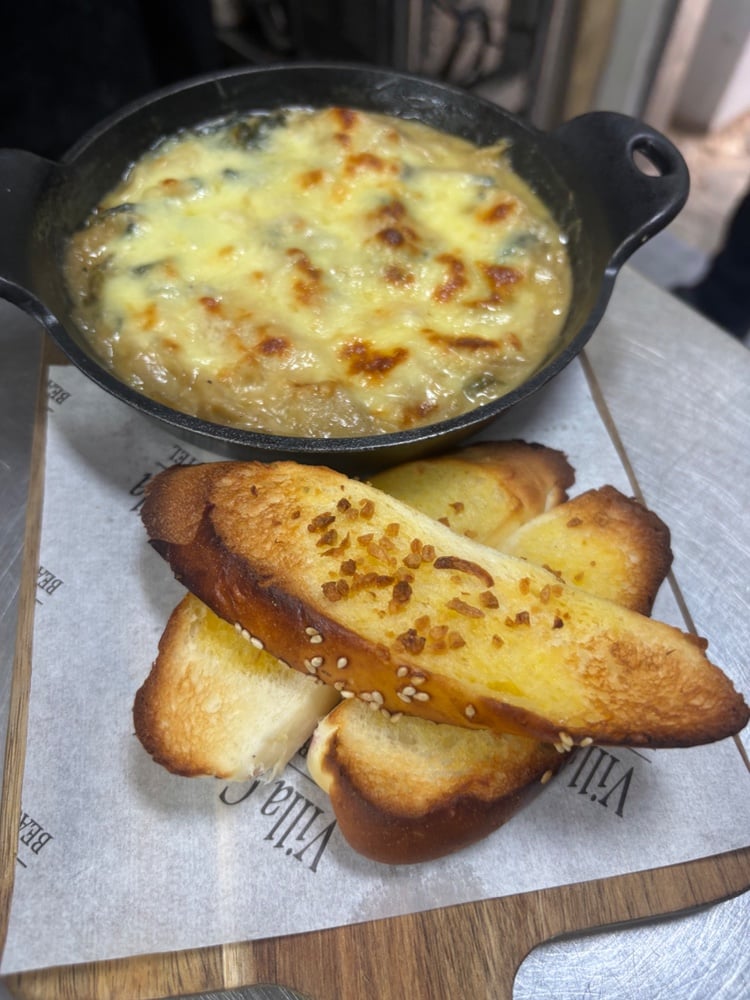 Baked Spinach With Bambooshoot