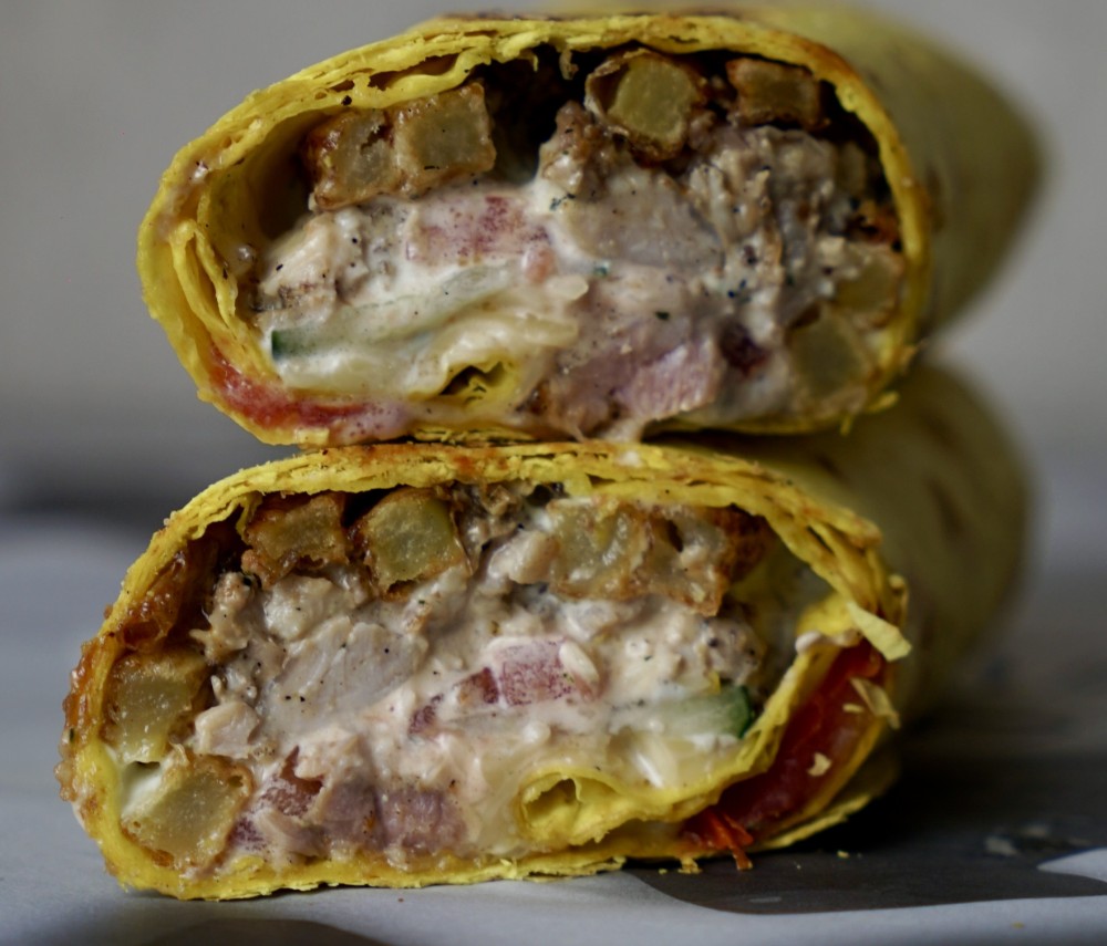 Сырный донер куриный