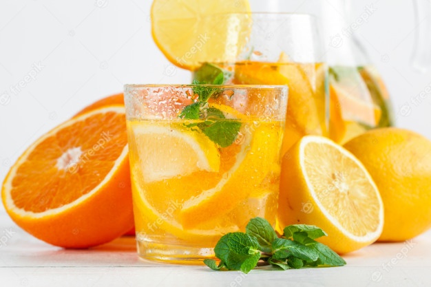 Citrus lemonade / Цитрусовый лимонад / ციტრუსის ლიმონათი