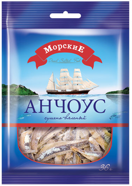 Morskie: anchovy 36g/ ანჩოვები 36გ