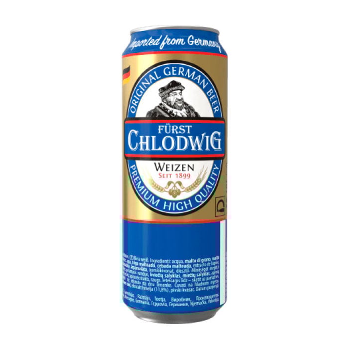 Chlodwig Furst "Weizen" 0.5l