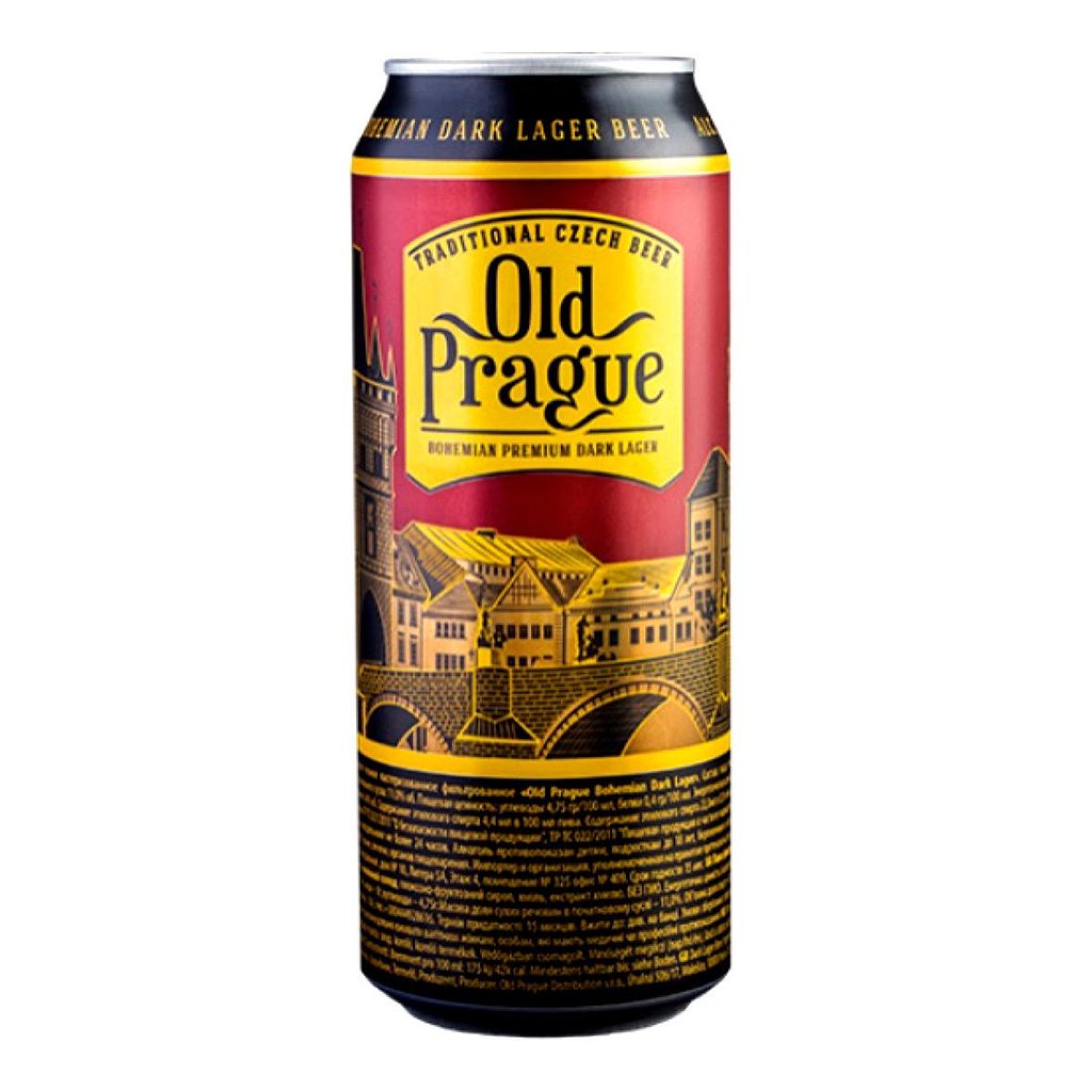 Old Prague  Bohemian Premium Dark Lager 0.5l