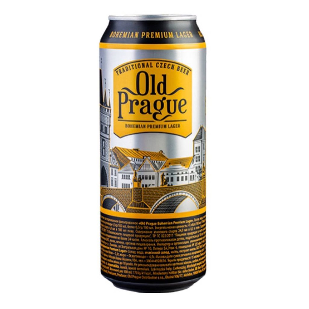 Old Prague Bohemian Premium Lager 0.5l
