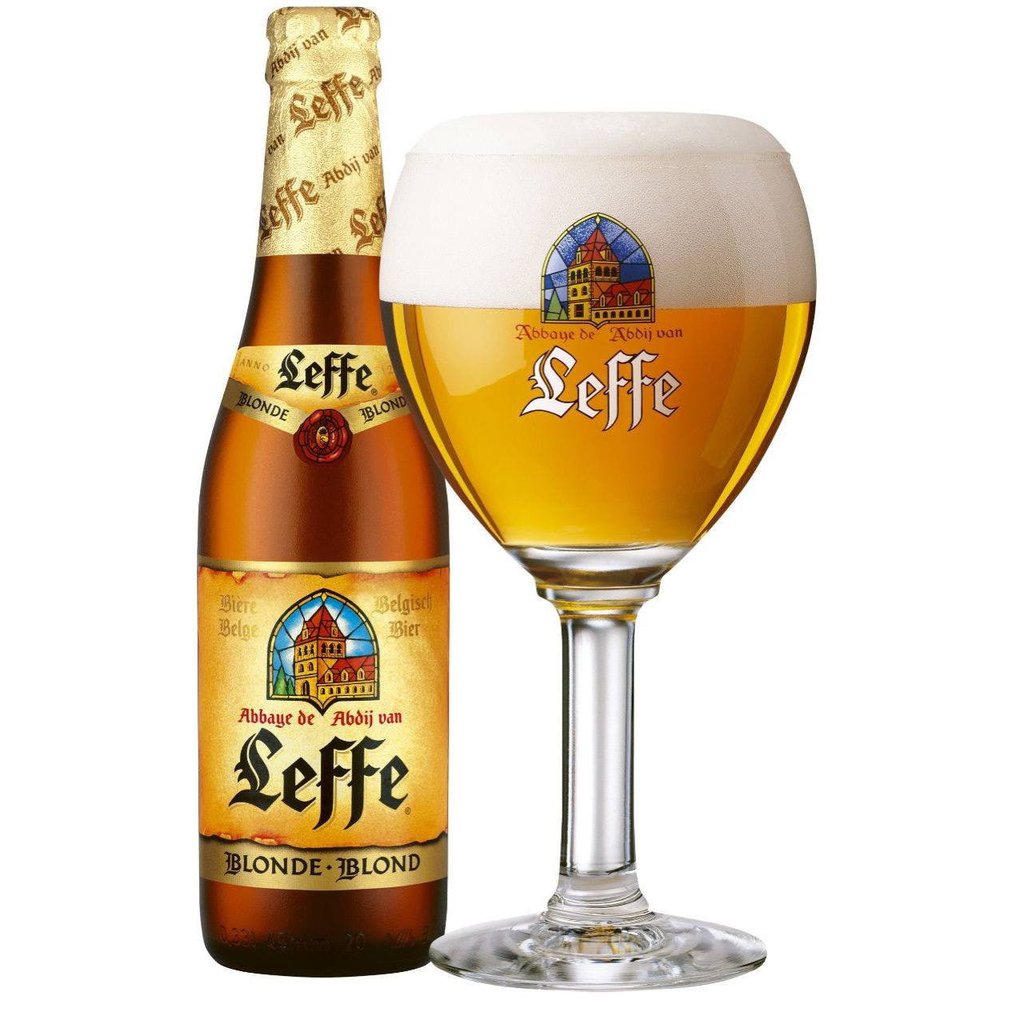 Leffe Blonde Belgian beer, 0.33l