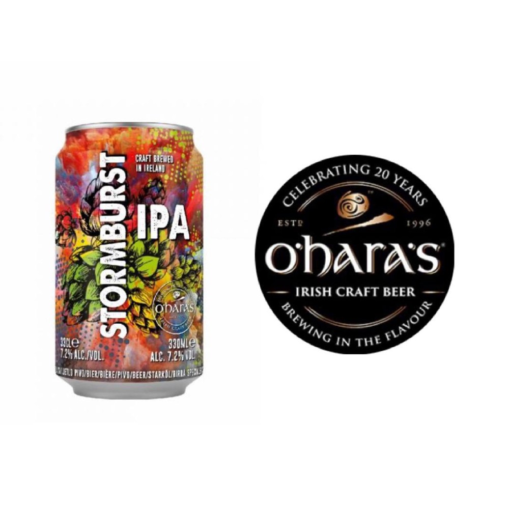 BB: O'hara Stormburst IPA 0.33l can
