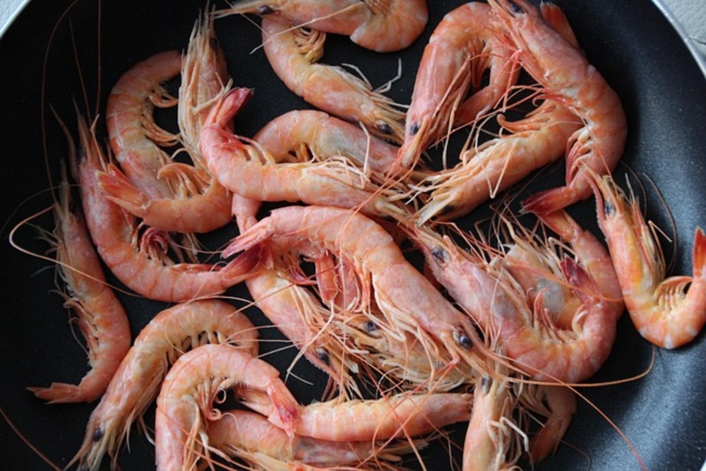 Shrimp frozen peeling 16/21, 1 kg