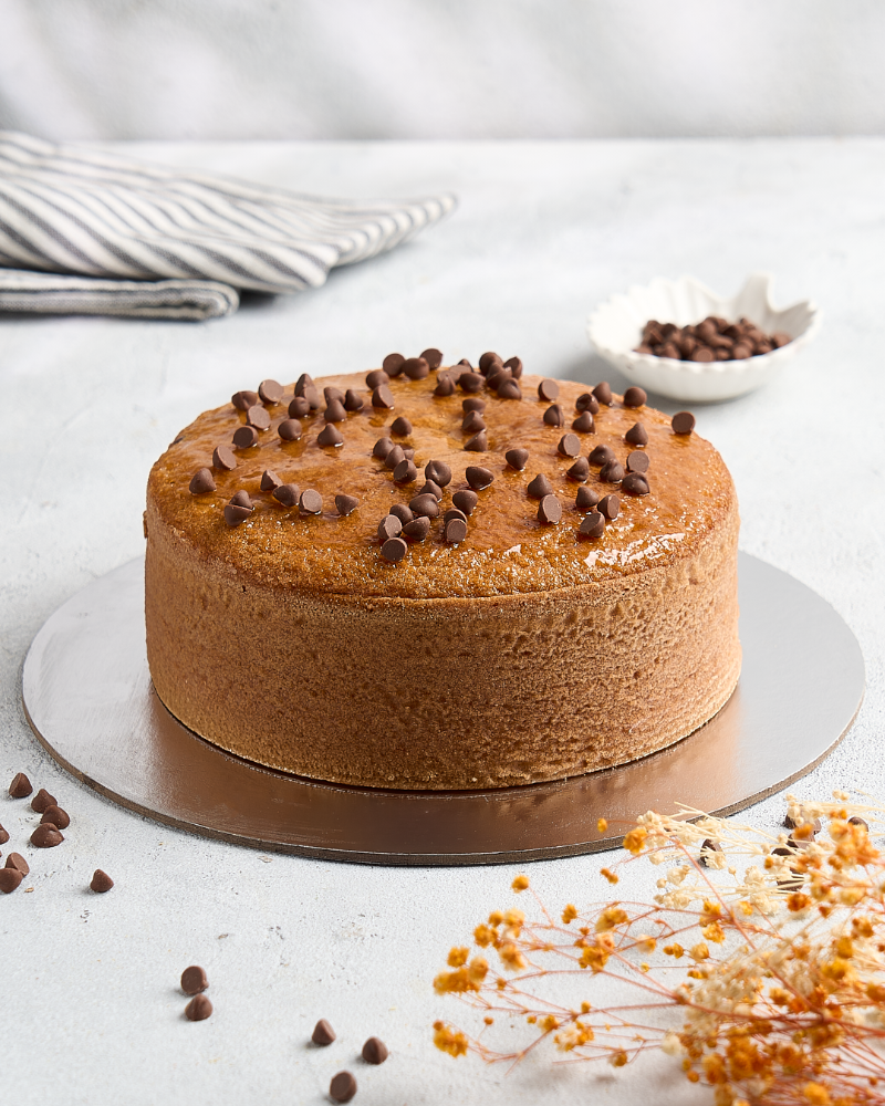 Torta chips de chocolate