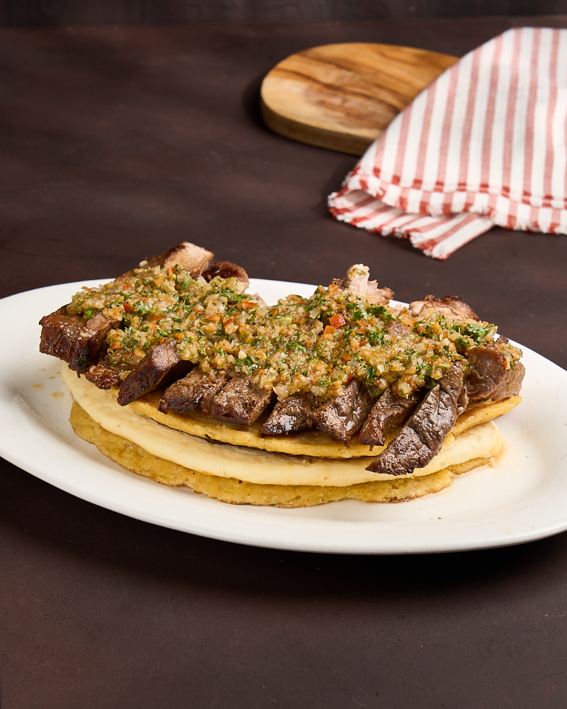 CACHAPA CON CHURRASCO SOLA