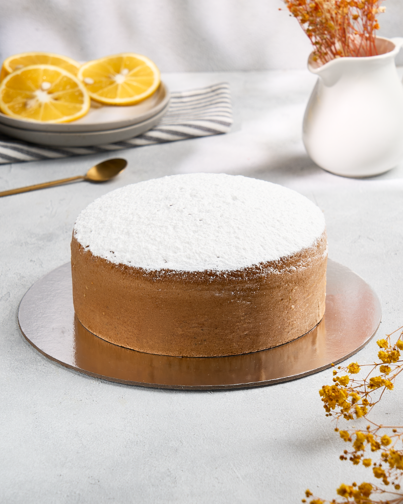 Torta Naranja y Amapola Completa