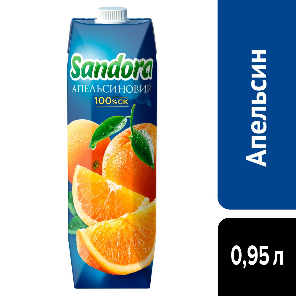 Сік Sandora Апелсин 0,95л.