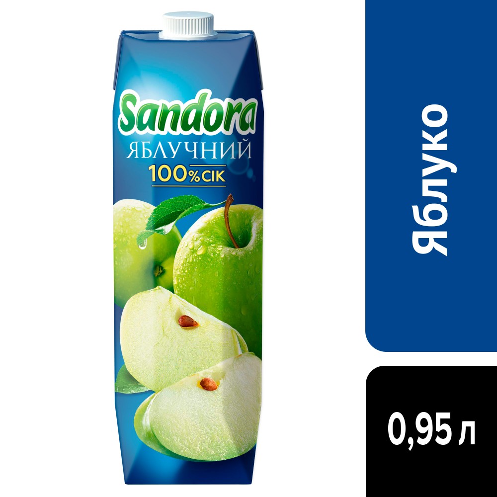 Сік Sandora Яблоко 0,95л.