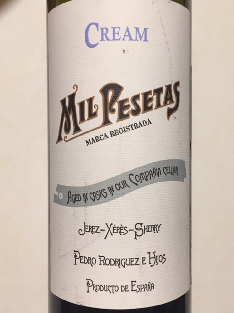 Вино Jeres Cream Mil Pesetas 5 мл