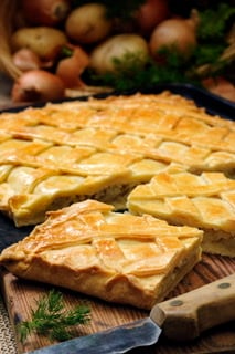 Бабушкин картофельный пирог
