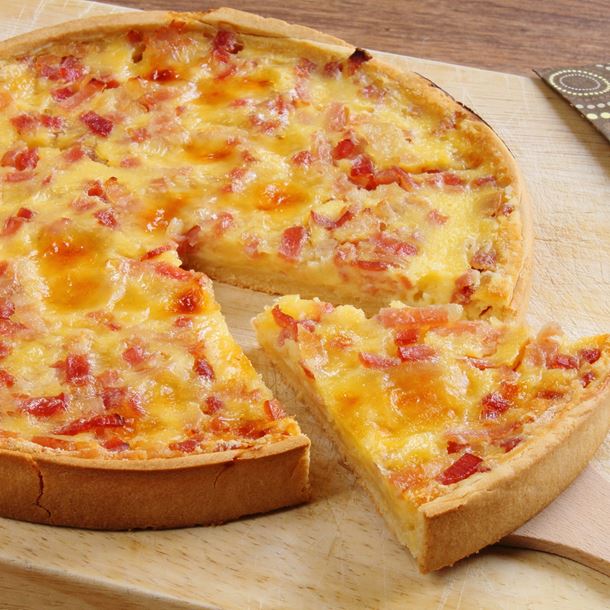 Киш с курицей