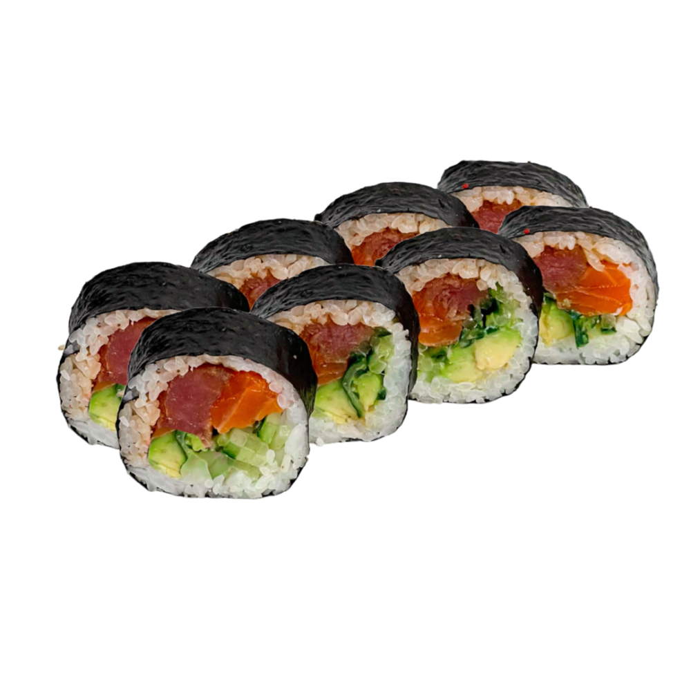 Футомак з лососем та тунцем