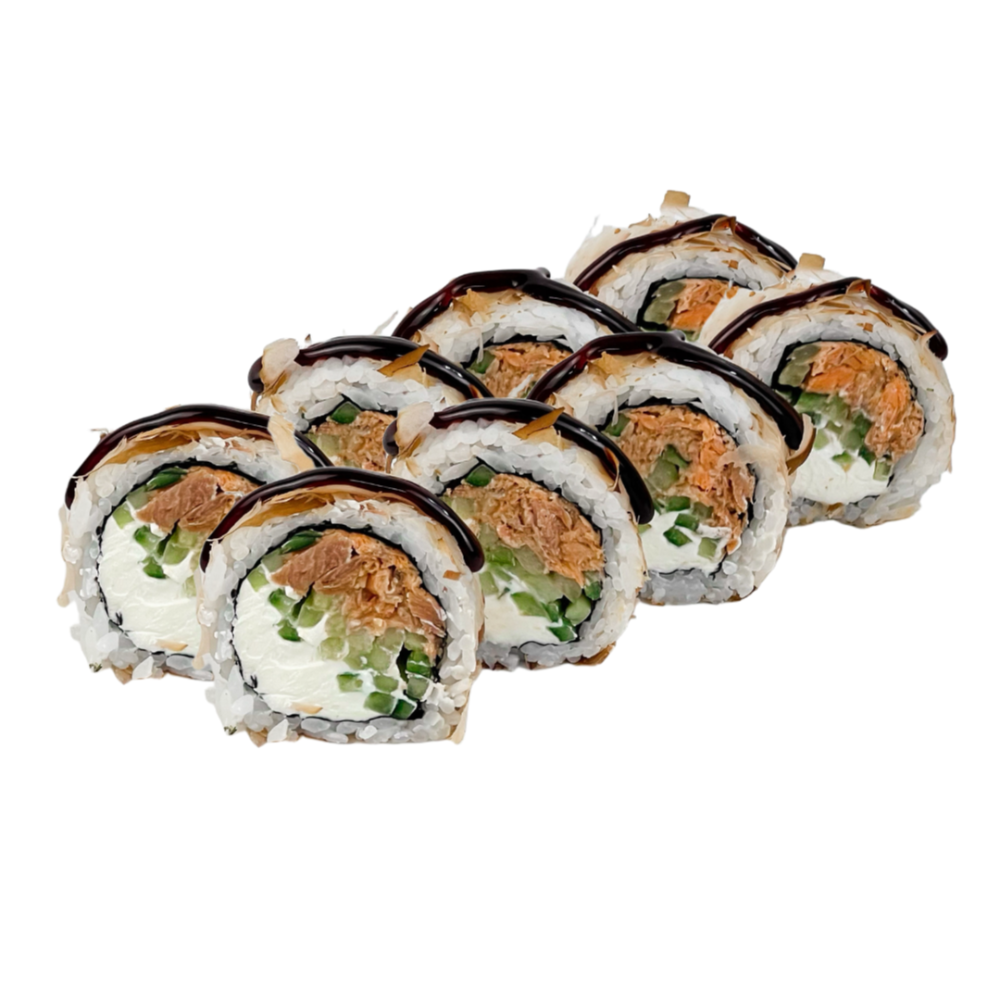 Боніто зі смаженим лососем 280 г