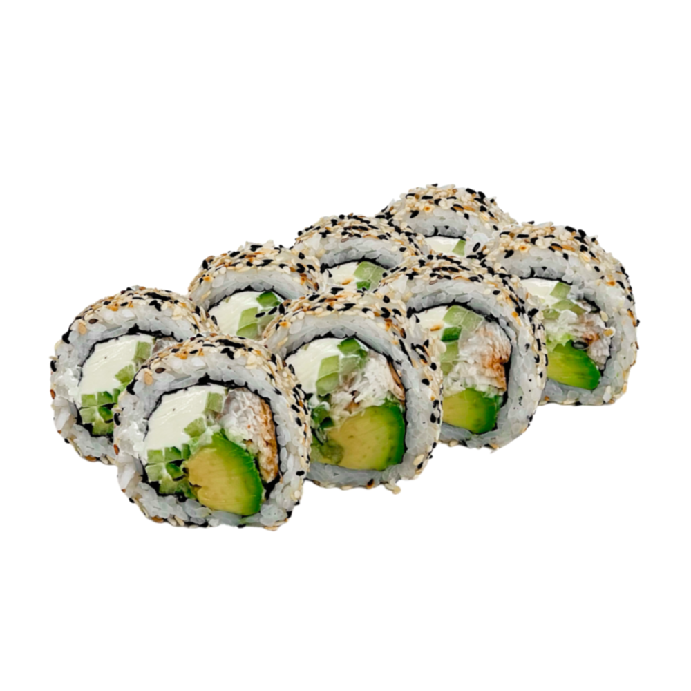 Філадельфія з вугрем в кунжуті 290 г